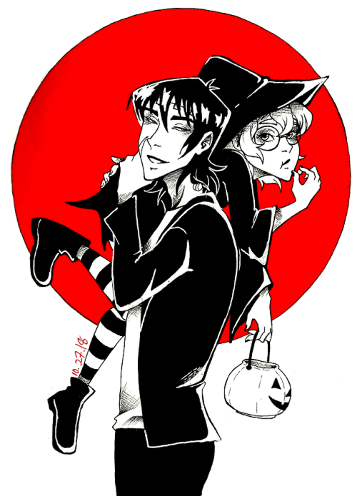 piixiefawn: Inktober day 27 The @kidgefest halloween event prompt for today was “Trick or