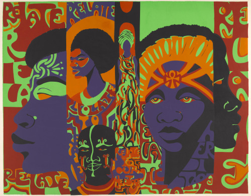 For artists of the Black Arts Movement, screenprints and posters became a primary medium for creativ