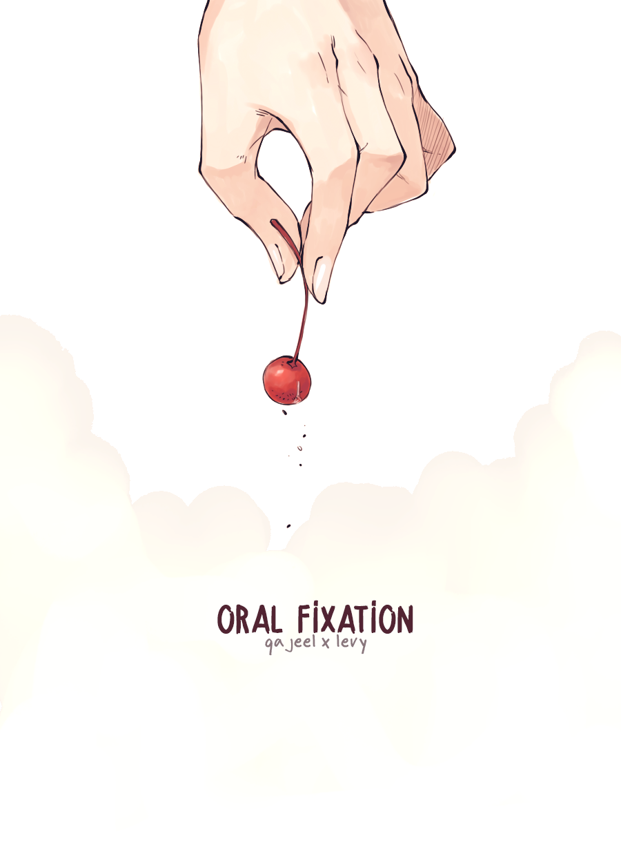 rboz:   day 0 - oral fixation  Read from right to left. I focused on kisses for this
