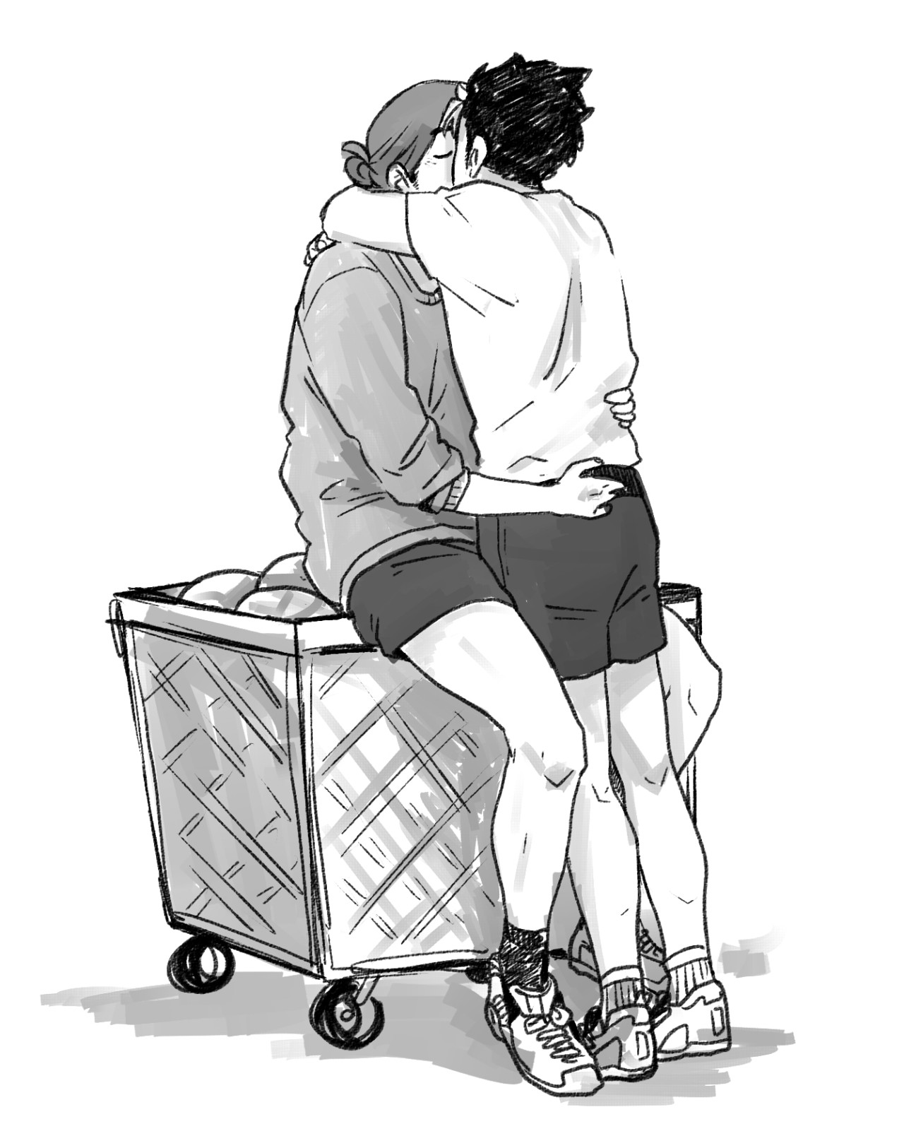 ppitte:  I went through my files and collected some asanoya doodles from last year!