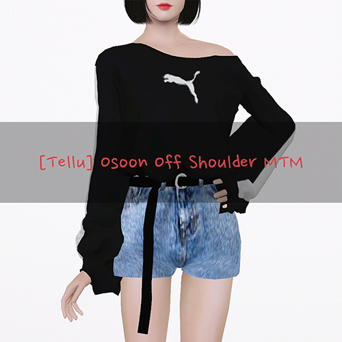 tellu-0: [Tellu] Osoon Off Shoulder MTM 4to3 original : Osoon  conversion : Team Ataraxia   Do not u
