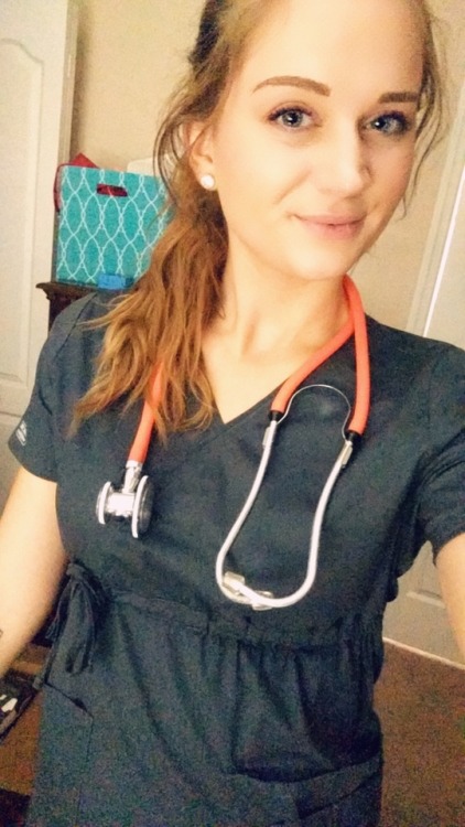 Porn photo team780:  Ya girl started CNA and phlebotomy