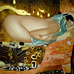 ledaandtheswanart:  Gustav Klimt: Leda and