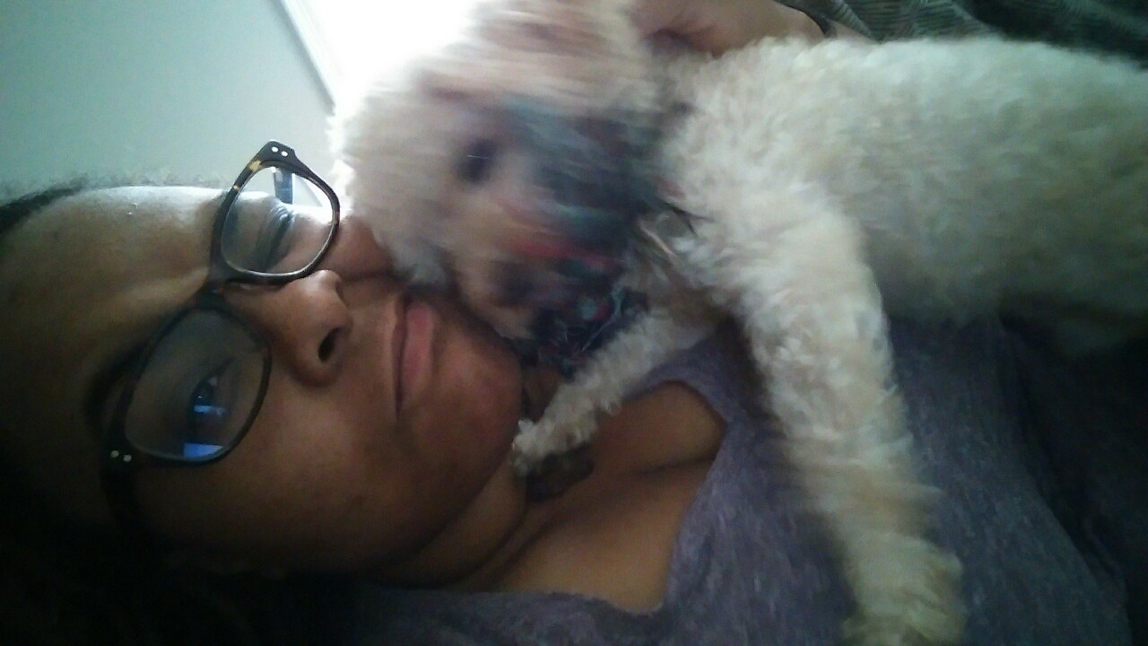 yourpunkassbookjockey:  He doesn’t understand personal space 🐩🌌  Definitely