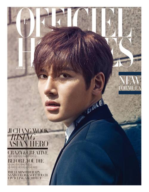 Ji Chang Wook x L'officiel Hommes magazine, May 2015 Issue