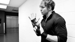 rwfan11:  Dean Ambrose ….thinking about