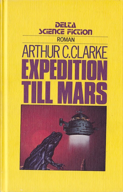 204
Expedition till Mars
Arthur C Clarke
Han måste ha väckts av någon förändring i ljuset. Först trodde han att han fortfarande drömde; han satt som förlaman och bara stirrade. Han såg inte längre ut över ett platt slättland som mötte horisonten...