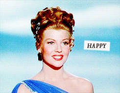 julipinup:  HAPPY BIRTHDAY RITA HAYWORTH! (October 17, 1918 - May 14, 1987)  &ldquo;All