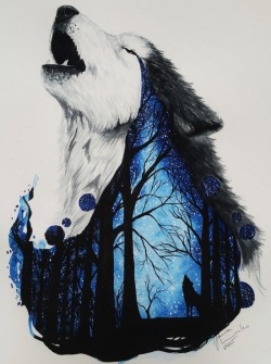 ink-metal-art:  ARE YOU A LONE WOLF?  THE