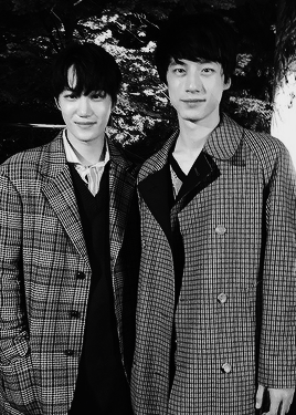 dazzlingkai:  Kim Jongin & Kentarō Sakaguchi at Gucci Cruise 2019