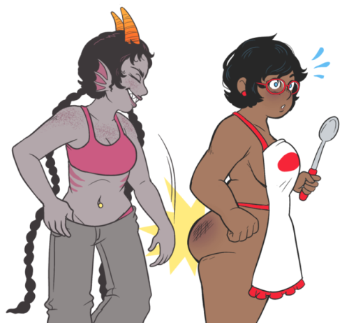 jane/meenah thing that ended up being mostly Cutesy
