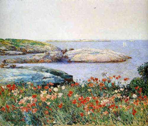 childe-hassam: Poppies, Isles of Shoals