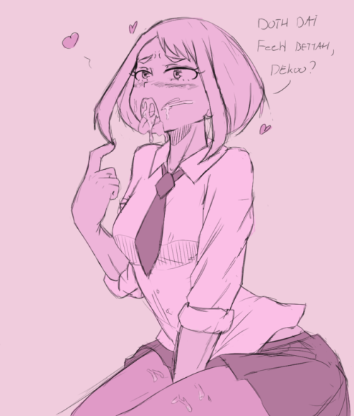 Porn photo nsfwmidnighthour:    NSFW Ochako diccsucc 