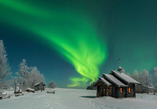 pankunchiii:landscape-photo-graphy:Fairy Tale like Photographs of Winter in Finland Under the Northe