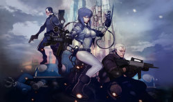 plasticpals:  The staff at the Ghost in the Shell Arise press conference revealed more details on Tuesday about the Ghost in the Shell Online (tentative title) PC game (more info)