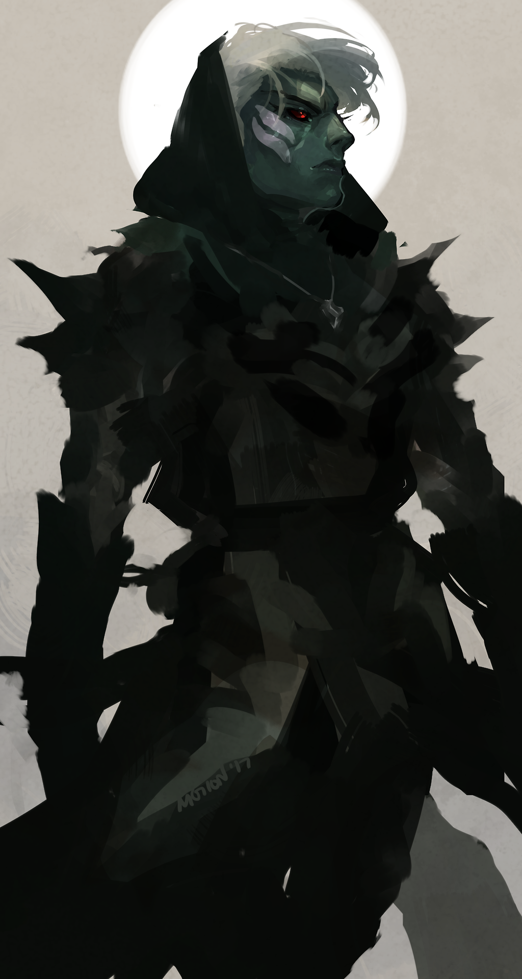 m-oshun:Doing things is hard so I started replaying Skyrim, I made a bosmer named