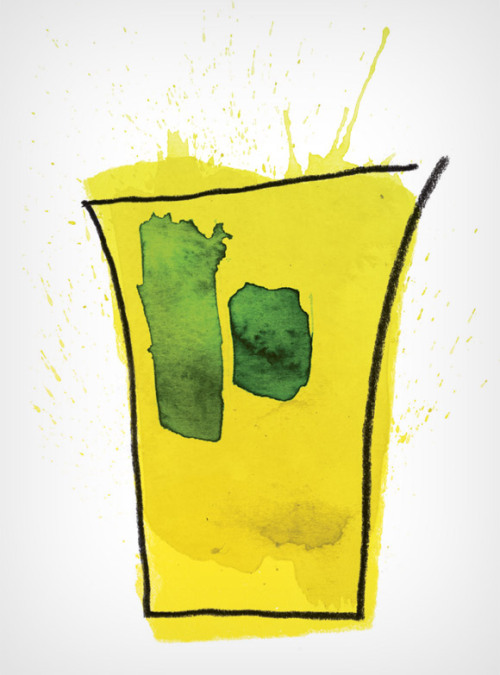 weekend plans drink illustrations by Jonathan Lax :: via yonil.com