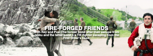 enjoyallneednothing-blog:waterlilyrose:rogueone:Finn Appreciation Week | Day Four: Finn + TropesI lo