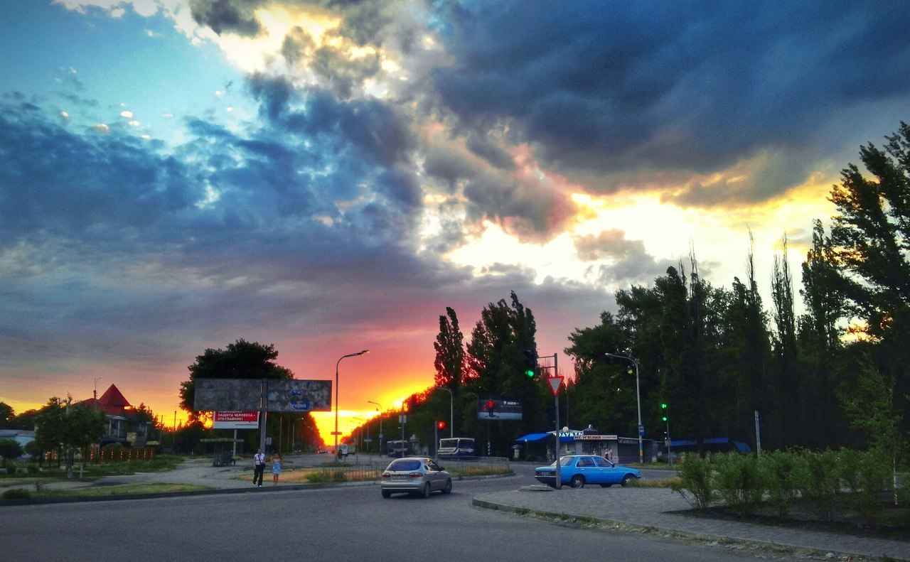 в Павлограде только облака красивые&hellip;