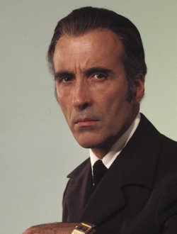 tenaflyviper:  Sir Christopher Frank Carandini Lee (27 May 1922 – 7 June 2015)Served in World War II as part of the Royal Air Force and British Intelligence Agency from 1941 until his retirement in 1946.Was appointed a Commander of the Venerable Order