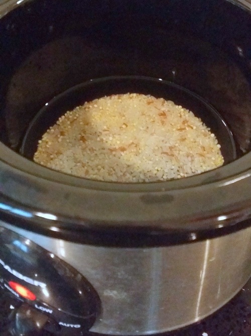 Gracious Little Things How To Cook Baby Rice Porridge Using A Slow Cooker
