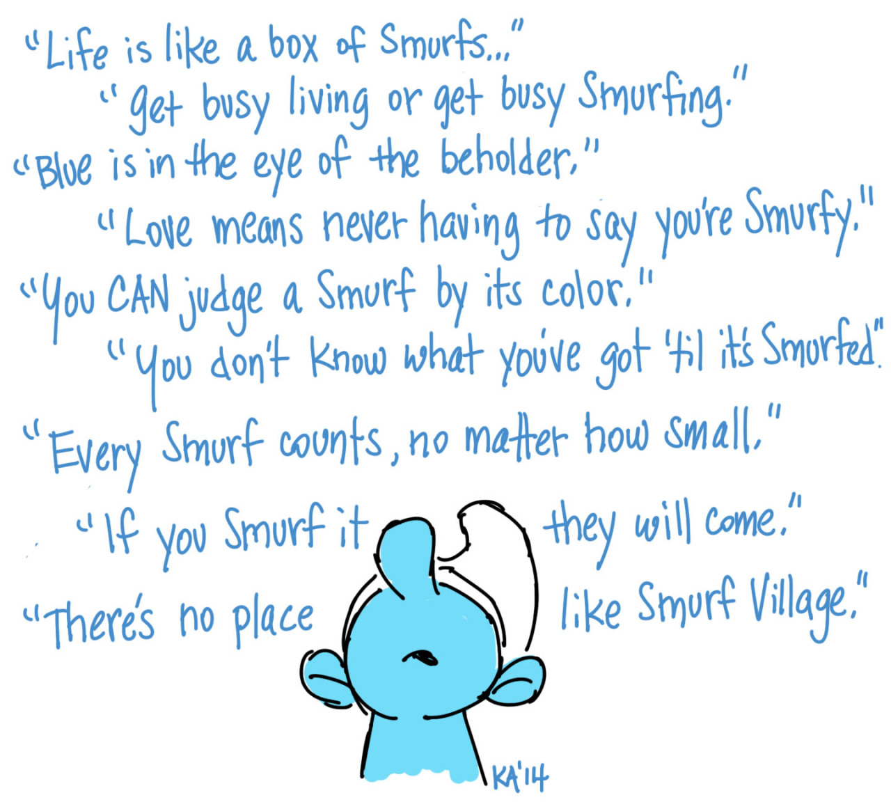 Smurfs Production Blog — Smurfing the Movie's “THEME” In my experience