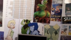 eyxxx:My current “wall of MUSES”. To