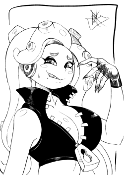 ninsegado91: rivyk-art:  Splatoon sketches!