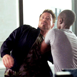 letsgetdowney:“I don’t want to be in a universe where Rhodey and Stark aren’t still brothers.” - RDJ