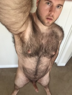nevertoohairy:  22 years old, 6ft, 215lbs, 5&quot; uncut—From “Ashton”.