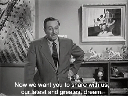 mainstreetliz-deactivated201710:  Walt Disney talking about his new dream, Disneyland.