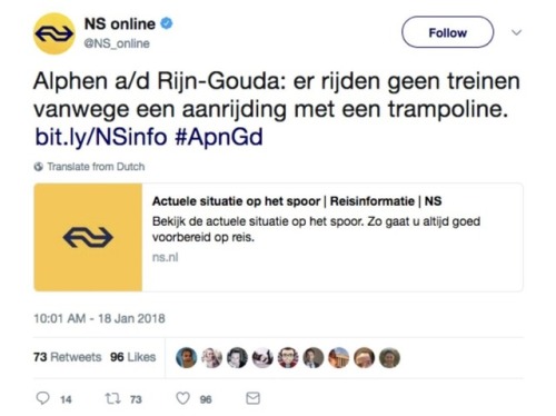 dutchmemes: “Ditmaal was het de trampoline zelf die sprong”