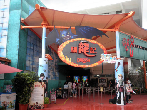 maye-art:Ocean Park (Hong Kong) “How To Train Your Dragon&ldquo; Attraction  …