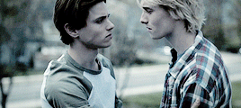 blairsfelicity:  My top 50 ships → 49) Lukas Waldenbeck and Philip Shea“Does your stomach hurt? Why? Well, you know, that’s how you know that you’re in love.”