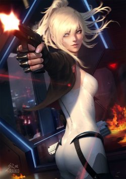 cyrail: A little more action by raikoart  Featured on Cyrail: Inspiring artworks that make your day better 