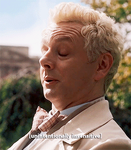 aziraphae:Aziraphale + Autism in E1: In The Beginning