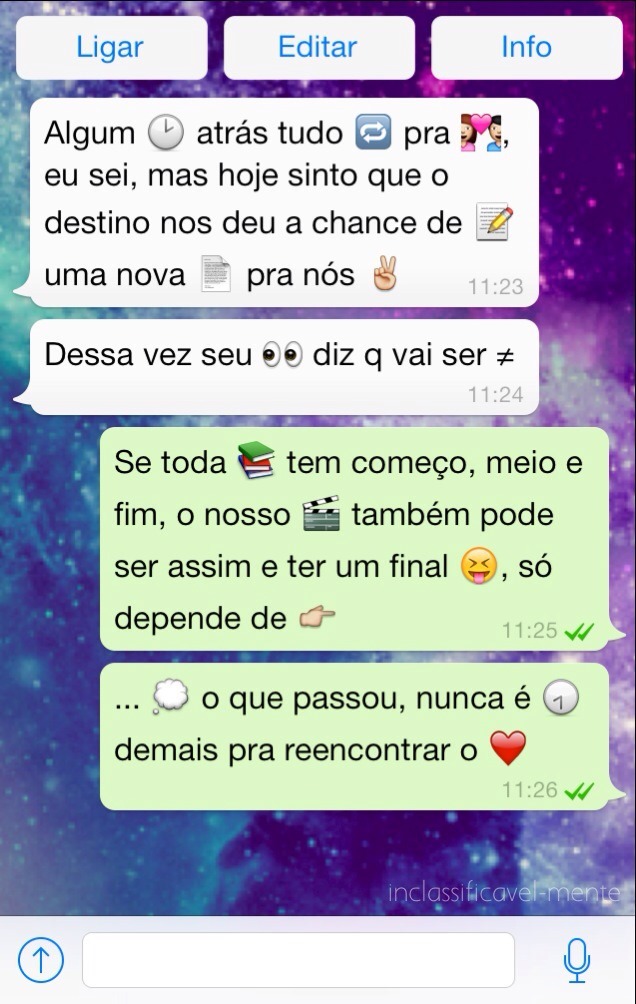 inclassificavel-mente:  &ldquo;Começo, meio e fim&rdquo; que saudades! Quem
