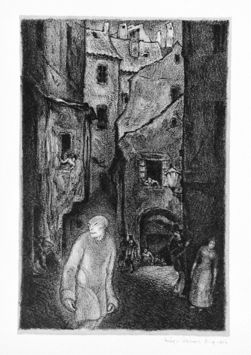 Hugo Steiner-Prag (German, 1880-1945, b. Prague, Bohemia (Czech Republic) - Illustration for Gustav 