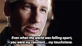 mulderitsme:    Scully, you have to believe me. Nobody else on this whole damn planet