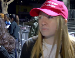 thebrazenbewilderment:  mabinatittyyy: hersolosoul:  iamwizz:  fnhfal: Trump supporter pepper sprayed at UC Berkeley riot. big mood   Sprayed her like she was a roach  i thought that was a roach?   😂😂😂  &ldquo;Make bitcoin great again&rdquo;