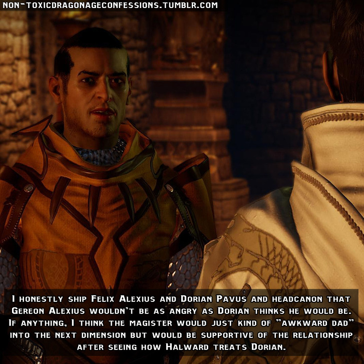 Dragon Age Confessions — CONFESSION: When I had my Mahariel romance