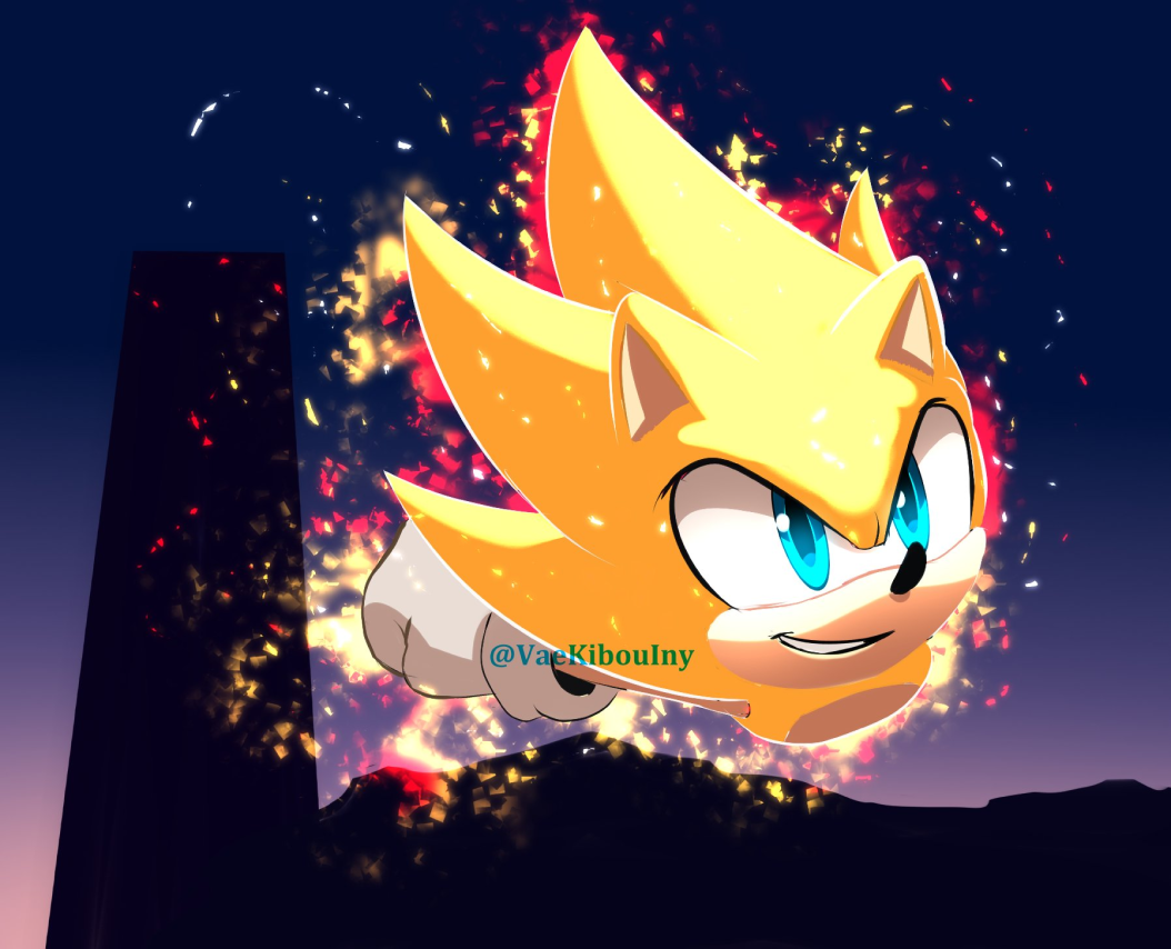 Super Sonic in Sonic Frontiers 🌟 in 2023