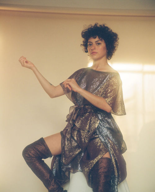 all-the-garden-roses:  Alia Shawkat photographed by Carlotta Guerrero for Nylon Magazine, December/J