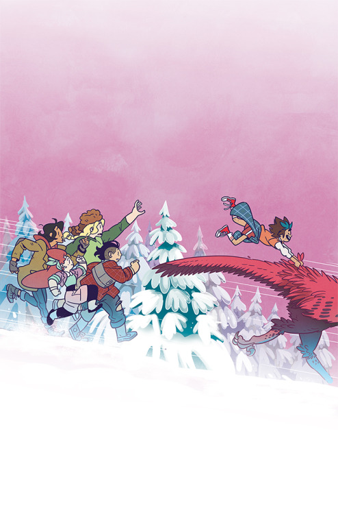 katleyh: My Lumberjanes covers for issues #61-64. I also wrote these issues!