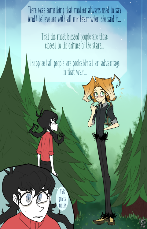 I&rsquo;ve wanted to do a little interaction comic between Willow and Whyatt regarding his height fo