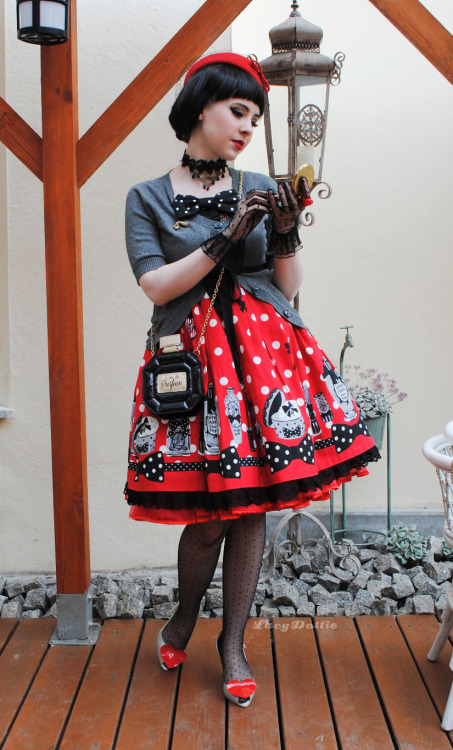 lacydottie: 24.05.2015 | Warsaw Lolita Community Meeting Dress: Angelic Pretty | Bag: Aldo | Sh