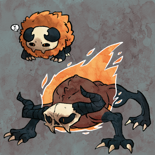 bynineb:@vatterju‘s  super cool fire monster!