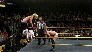 hiitsmekevin:  adrian must take tips from ziggler on how to over sell  This was an