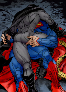 barachaud:  superman x batman 
