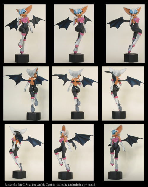 prince-vageata:  Rouge the Bat sculpture - mantti 
